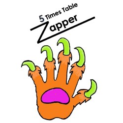 Times Table Zapper 5X